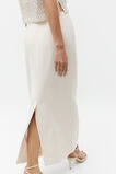 Tailored Column Skirt  Frappe  hi-res