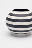Block Stripe Vase  Caviar  hi-res