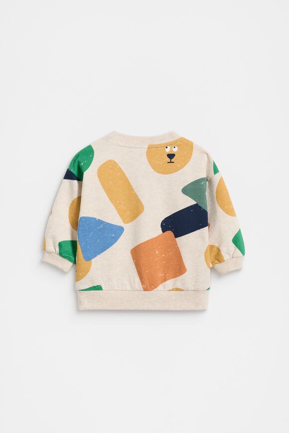 Lion Shapes Sweat  Multi  hi-res