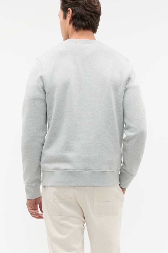 Crew Sweatshirt  Silver Marle  hi-res