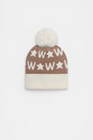 Star Initial Beanie  W  hi-res