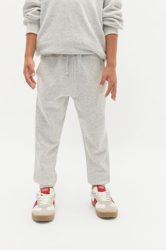 Slim Track Pant  Light Grey Marle  hi-res