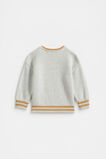 Trophy Knit Sweater  Light Grey Marle  hi-res