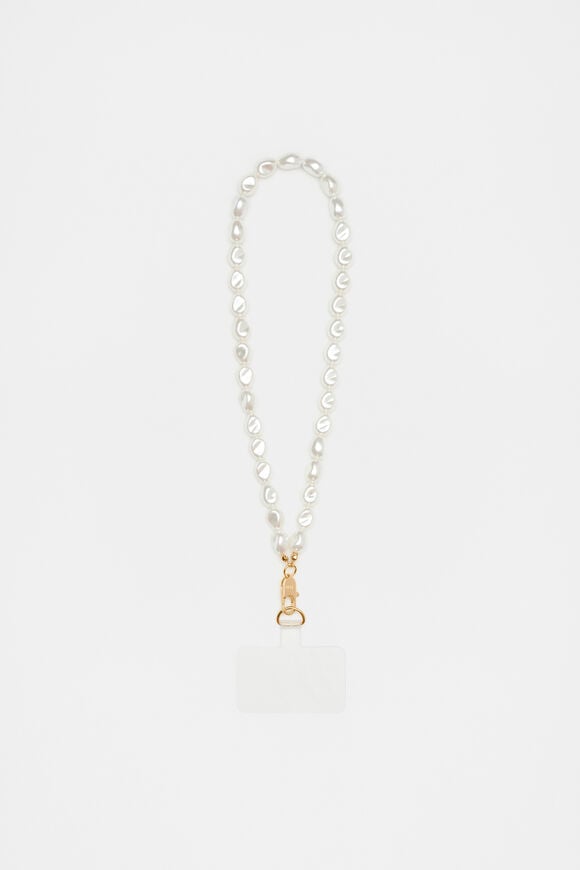 Pearl Wrist Phone Strap  Pearl  hi-res