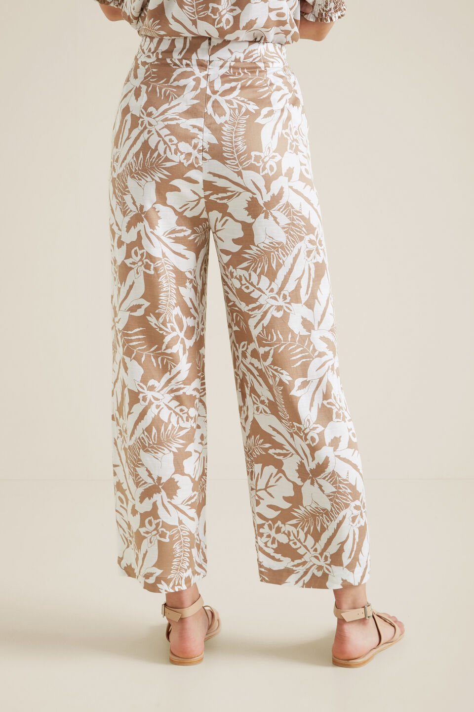 Palm Print Pant  