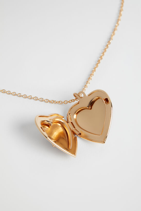 Diamante Initial Locket  U  hi-res