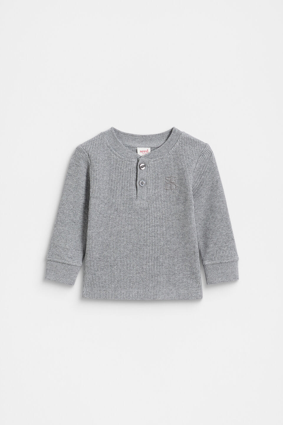 Core Henley Tee  Storm Marle