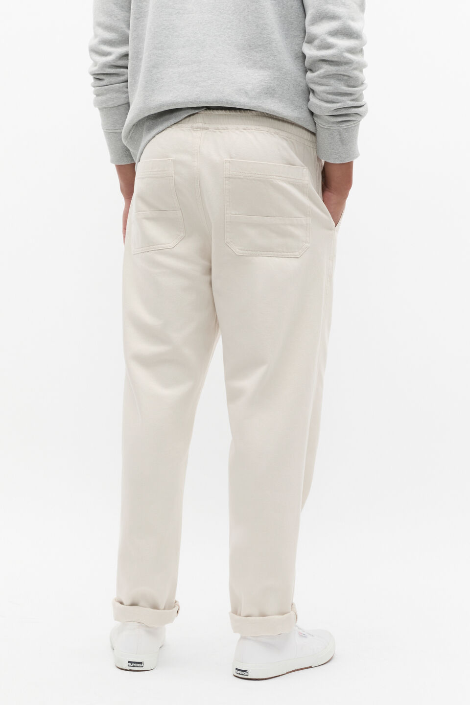 Splice Pocket Pant  Pebble