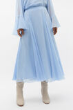Chiffon Skirt  Ice Blue  hi-res