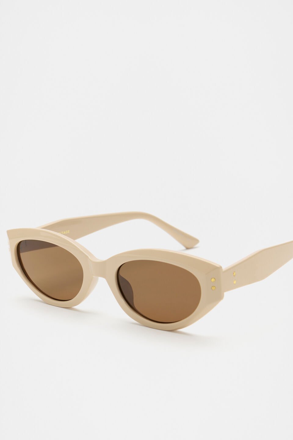 Lida Cat Eye Sunglasses  Marzipan