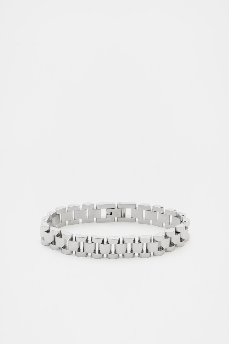 Waterproof Watch Link Bracelet  Silver