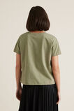 Boxy Split Hem Tee    hi-res