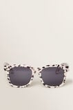 Ocelot Print Sunglasses    hi-res