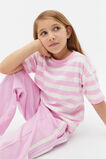 Core Stripe Tee  Fairy Floss Stripe  hi-res