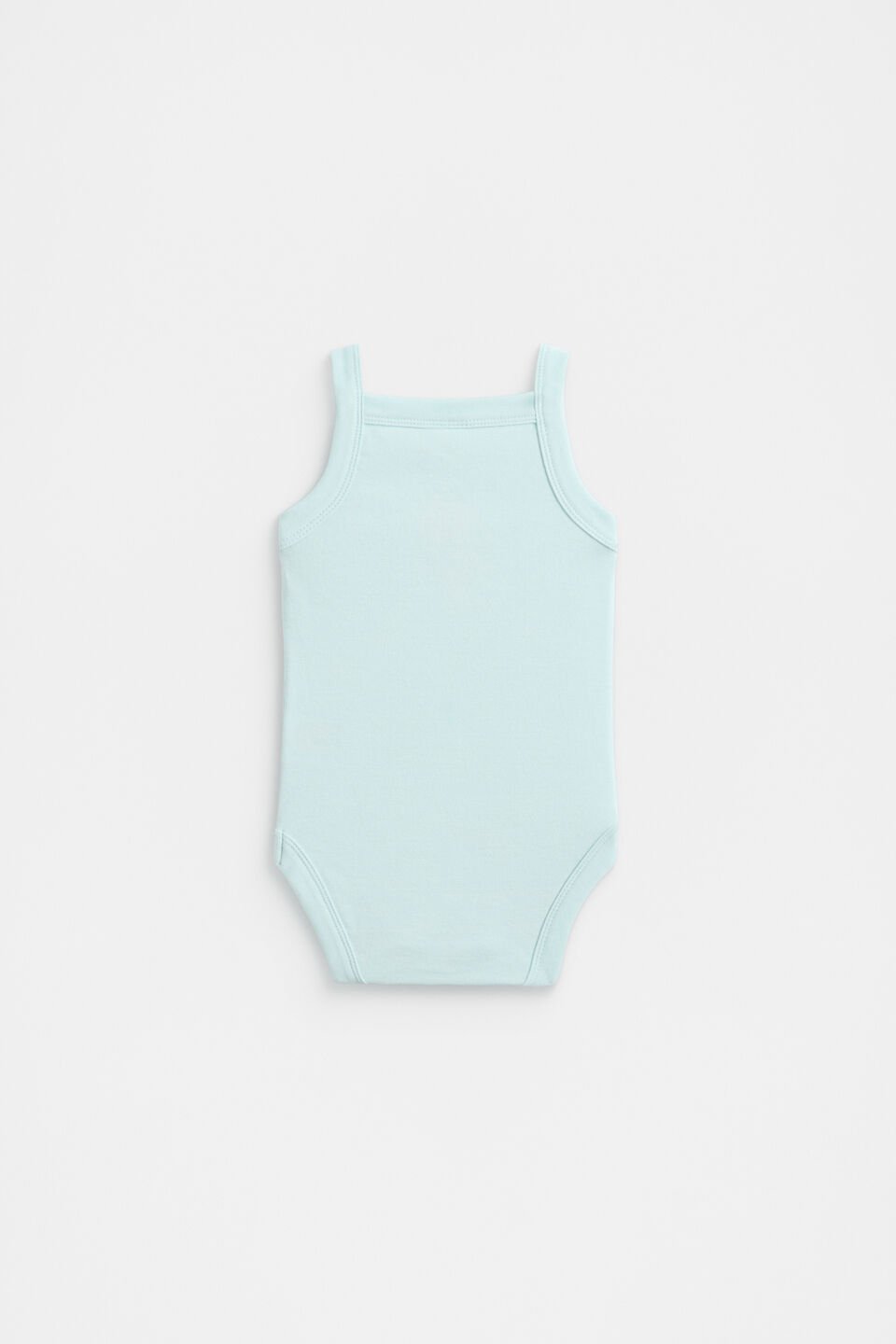 Ice Block Singlet Bodysuit  Glacier Blue