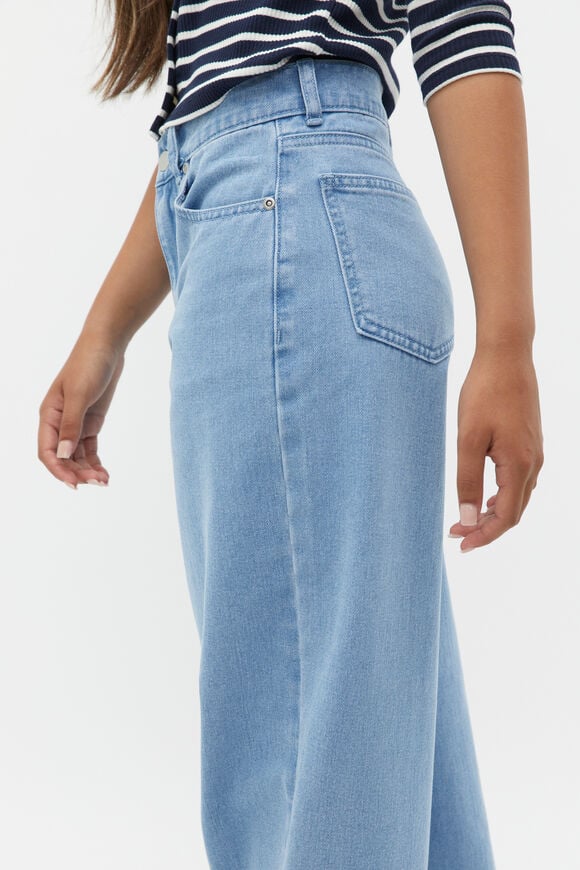 Essential Wide Leg Jean  Clean Blue Wash  hi-res