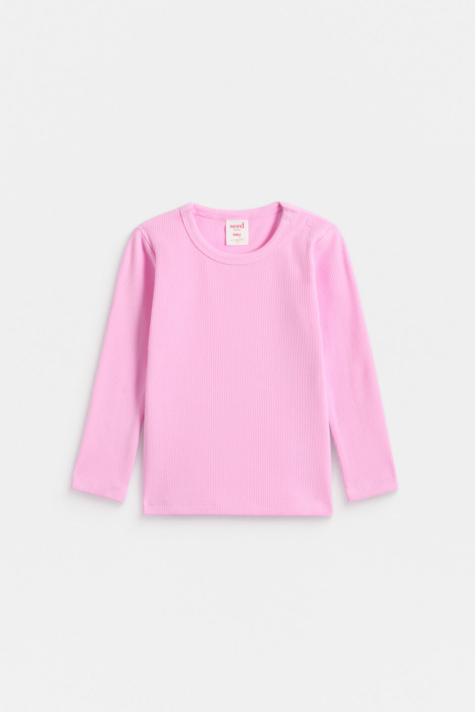 Core Rib Tee  Fairy Floss