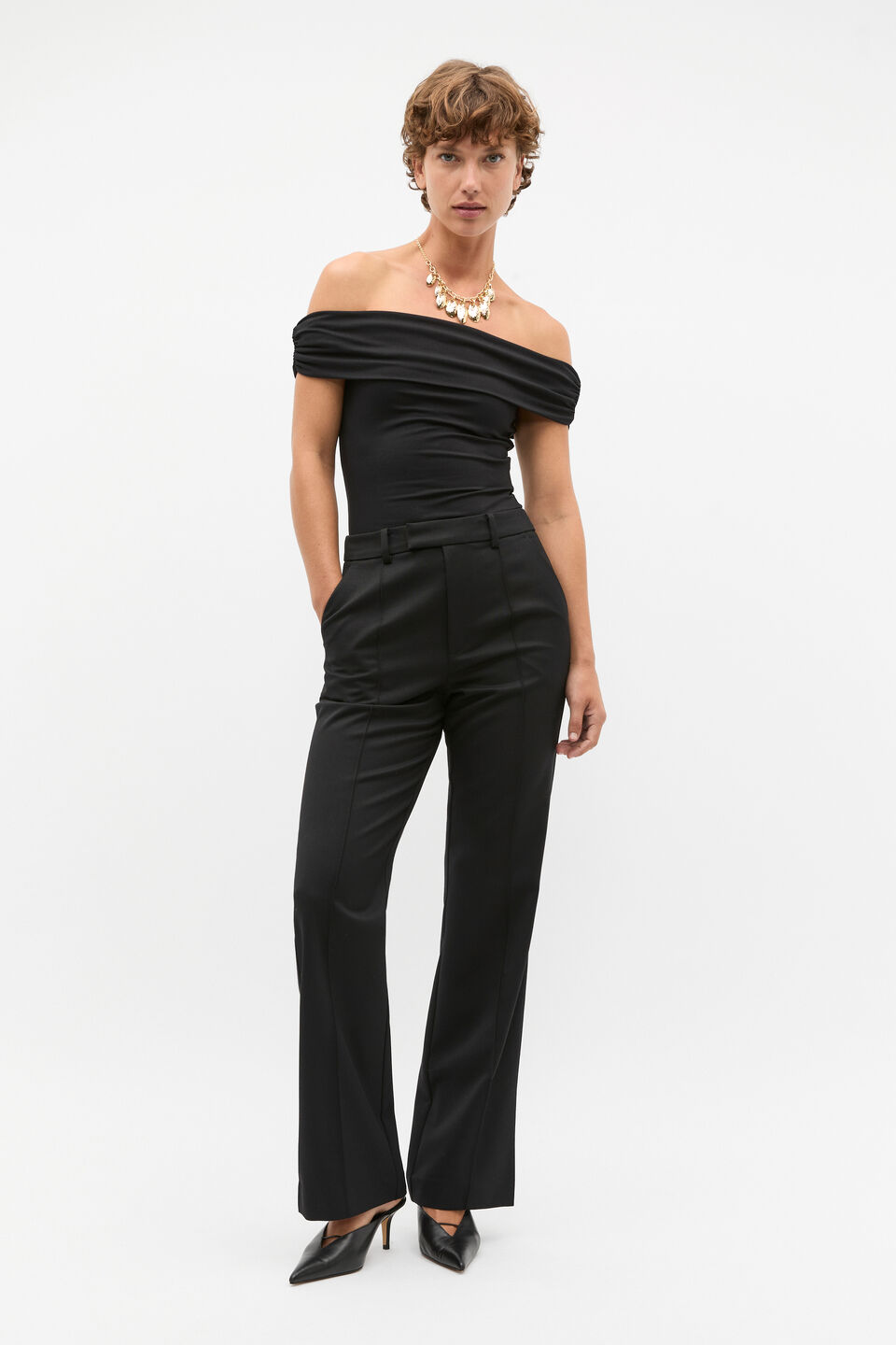 Off Shoulder Top  Black