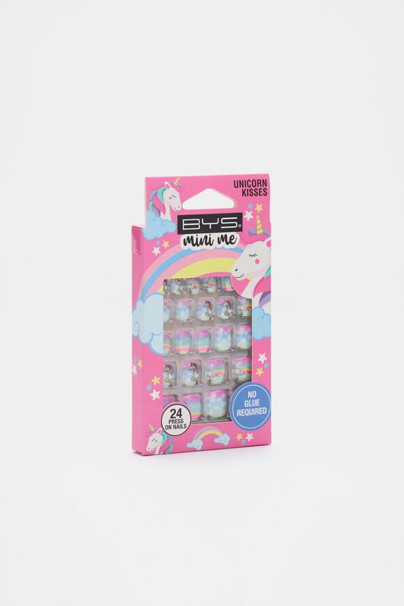 Unicorn Kisses Press on Nails  Multi  hi-res