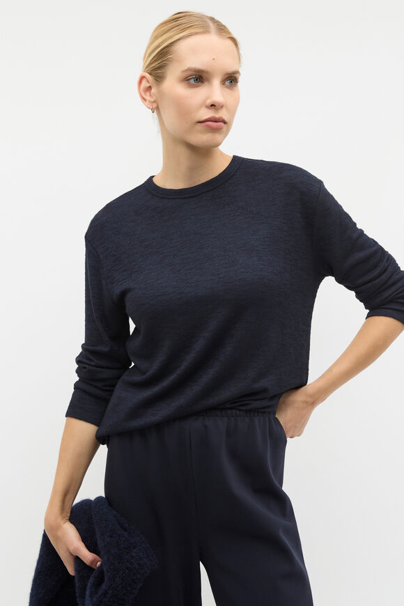 Supersoft Long Sleeve Top  Twilight Blue  hi-res
