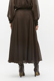 Chiffon Skirt  Dark Espresso  hi-res