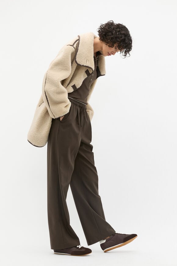 Double Waist Pant  Dark Espresso  hi-res