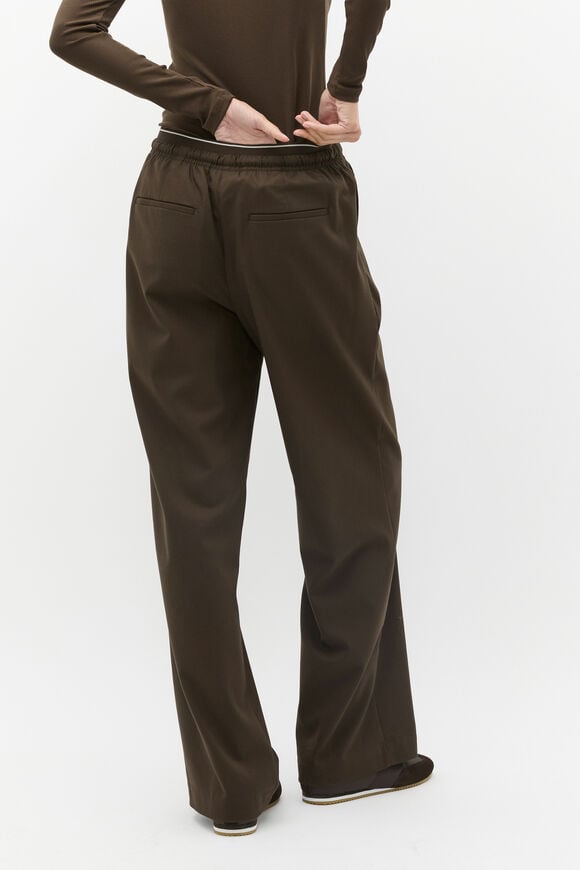 Double Waist Pant  Dark Espresso  hi-res