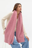 Fluffy Textured Scarf  Mauve  hi-res