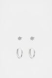 925 Earring Set  Silver  hi-res