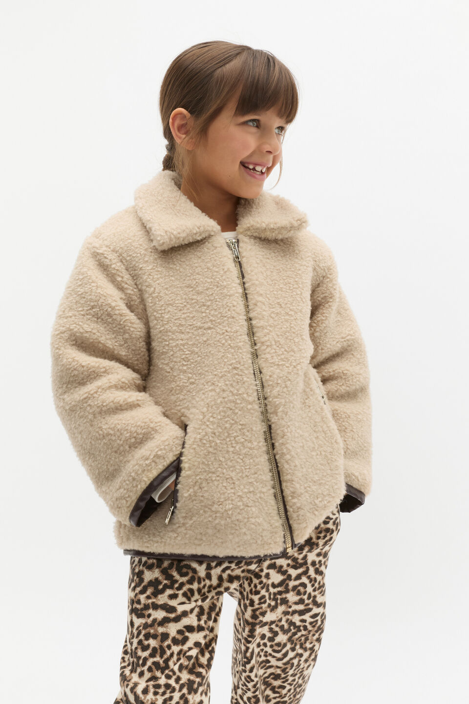 Teddy Jacket  Classic Cream