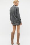 Brushed Cashmere Roll Neck Knit  Charcoal Grey Marle  hi-res