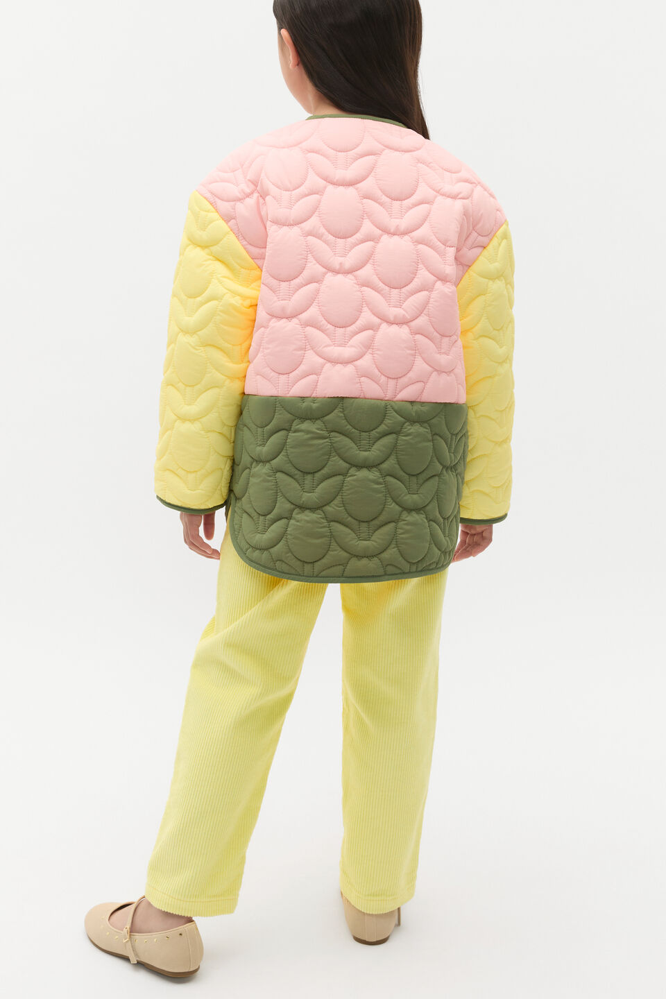 Tulip Quilted Jacket  Rose Petal