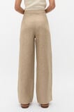 Linen Crossdye Palazzo Pant  Rye Crossdye  hi-res