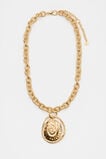 Shell Pendant Necklace  Gold  hi-res