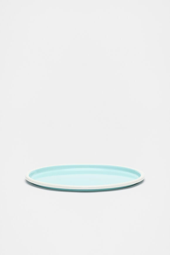 Loretta Enamel Plate  Skyway  hi-res