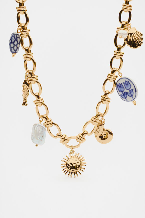Charms Necklace  Gold  hi-res