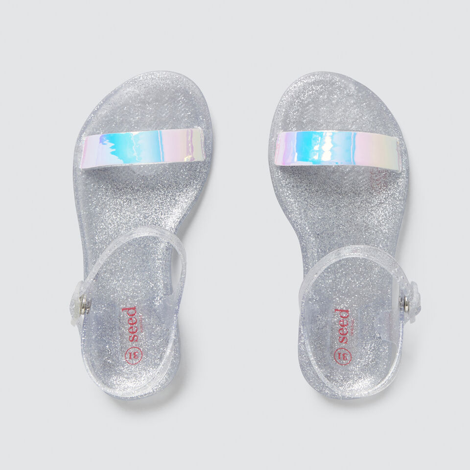 Single Strap Jelly Sandal  