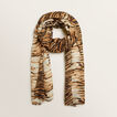 Tiger Print Scarf    hi-res