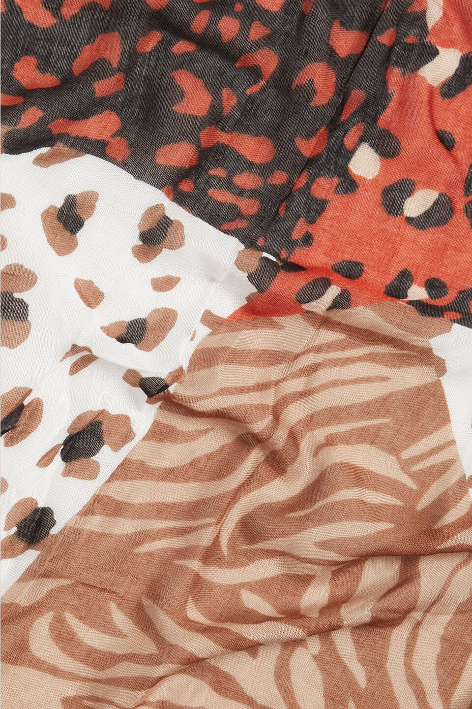 Spliced Animal Scarf  