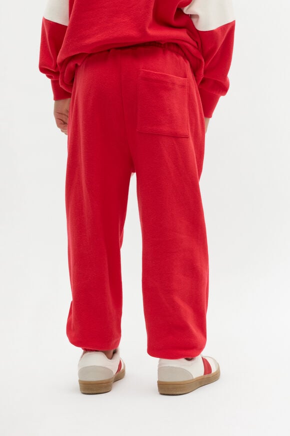 Colourblock Track Pant  Chilli Red  hi-res