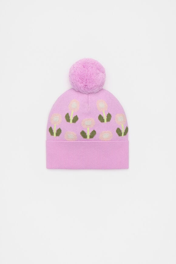 Mini Tulip Beanie  Fairy Floss  hi-res