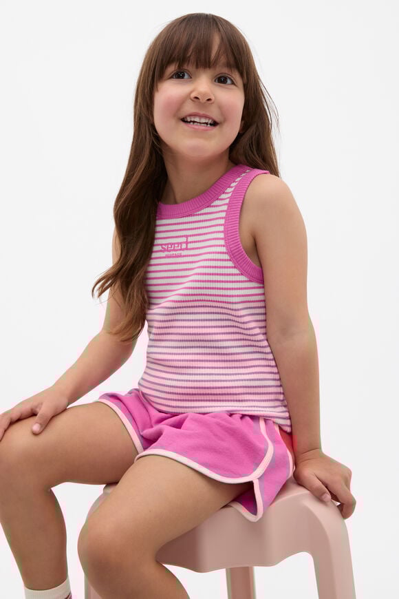 Core Logo Rib Tank  Wild Berry  hi-res