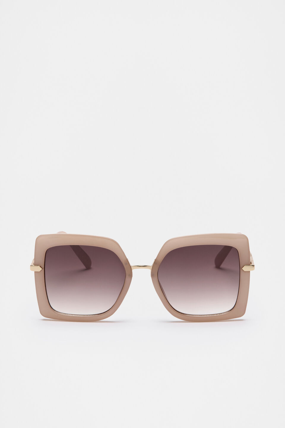 Sophie Oversized Sunglasses  Cookie