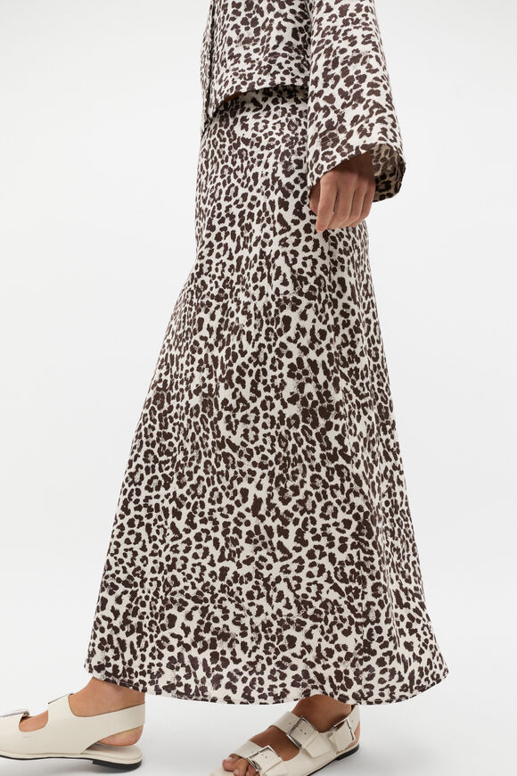 Linen Ocelot Skirt  Ocelot  hi-res