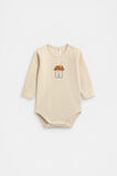 Happy House Bodysuit  Soft Cream  hi-res