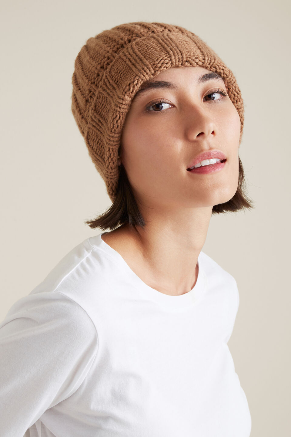Rib Knit Beanie  