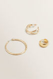 Mixed Gold Hoop Pack  9  hi-res