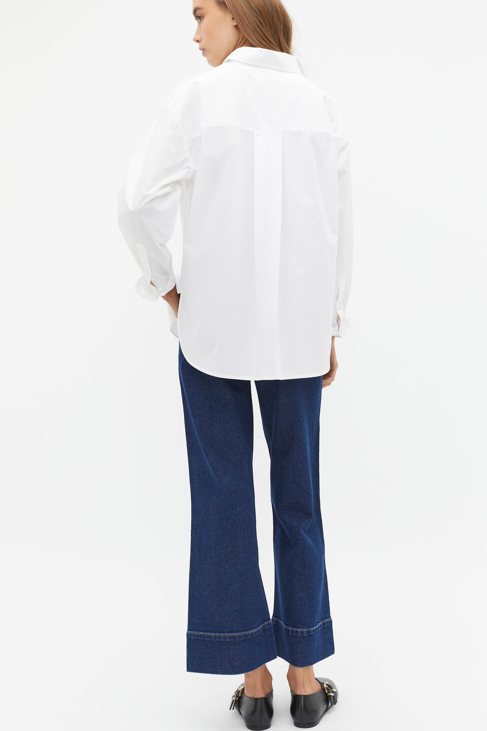 Poplin Classic Shirt  Whisper White