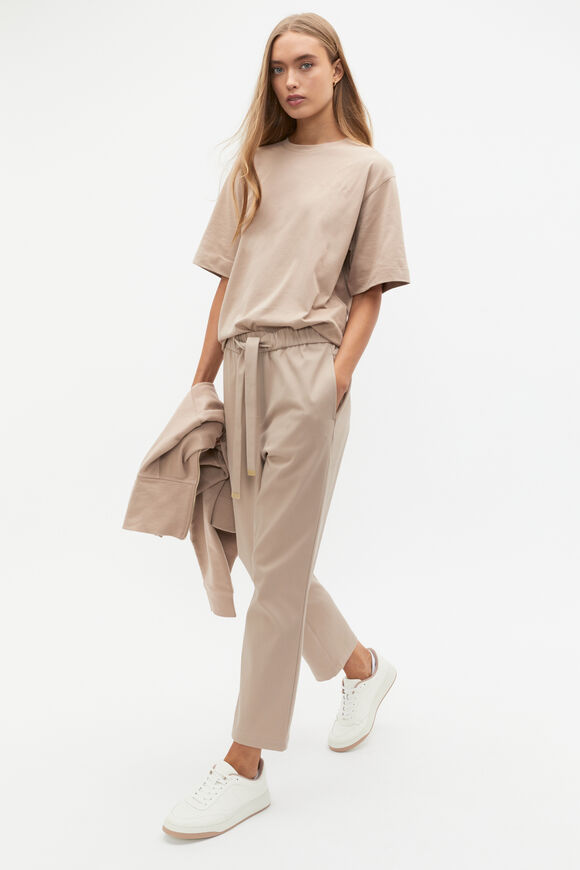 Heritage Embroidered Tee  Cookie  hi-res