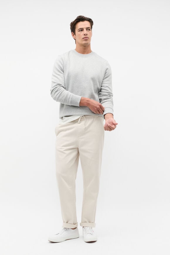 Crew Sweatshirt  Silver Marle  hi-res